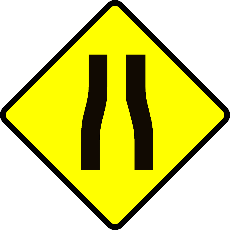 Leomarc-caution-road-narrows-800px
