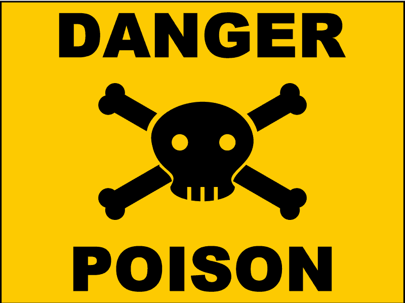 Poison-sign